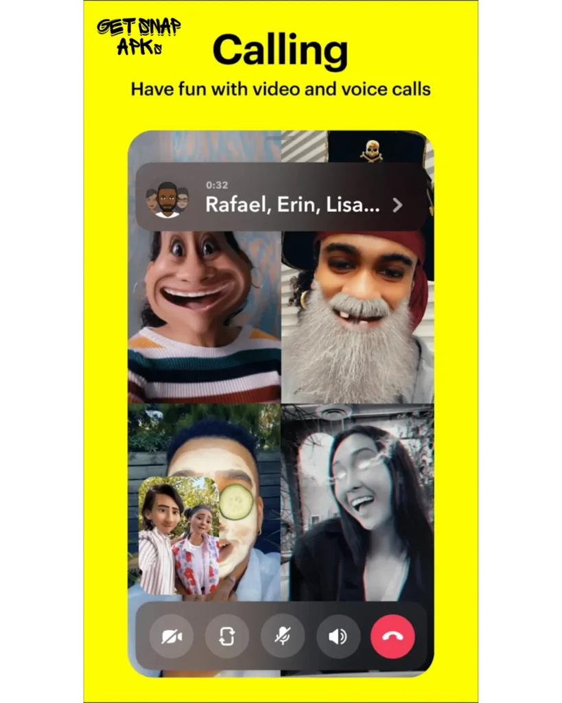 Calling On FM Snapchat APk