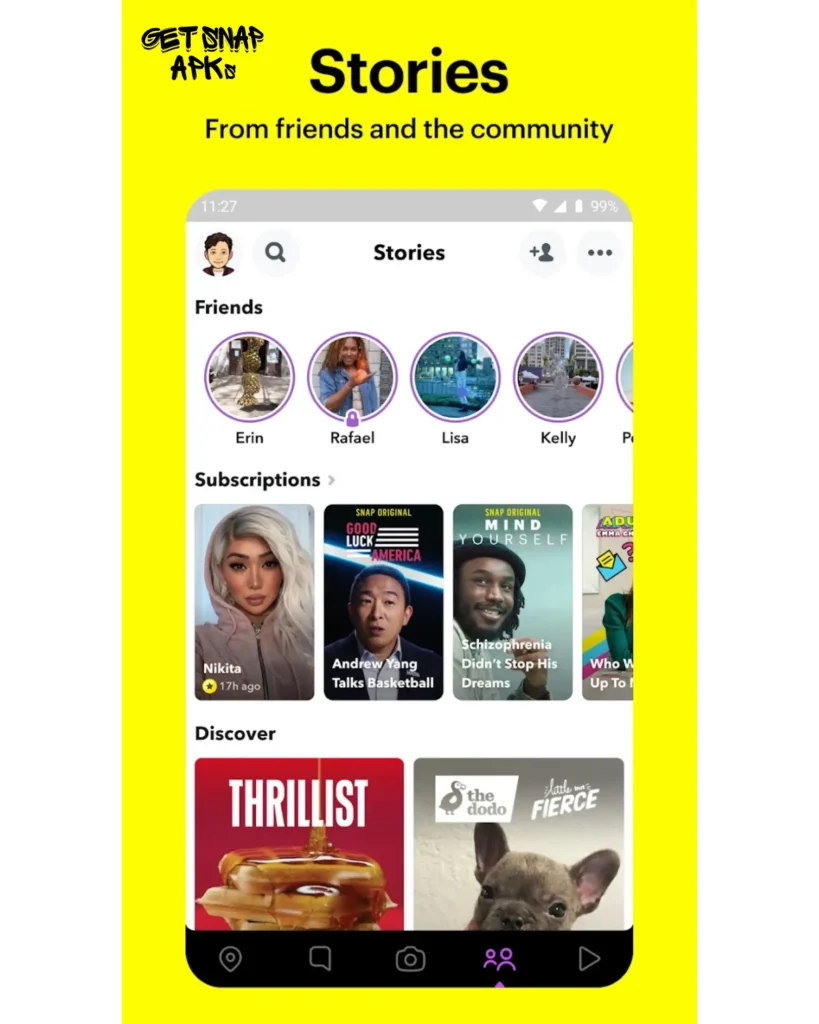 Share Stories On Snapchat Pro APk