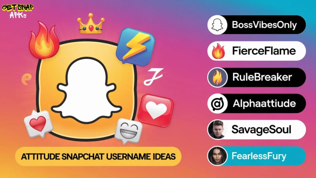 Attitude Snapchat Username Ideas