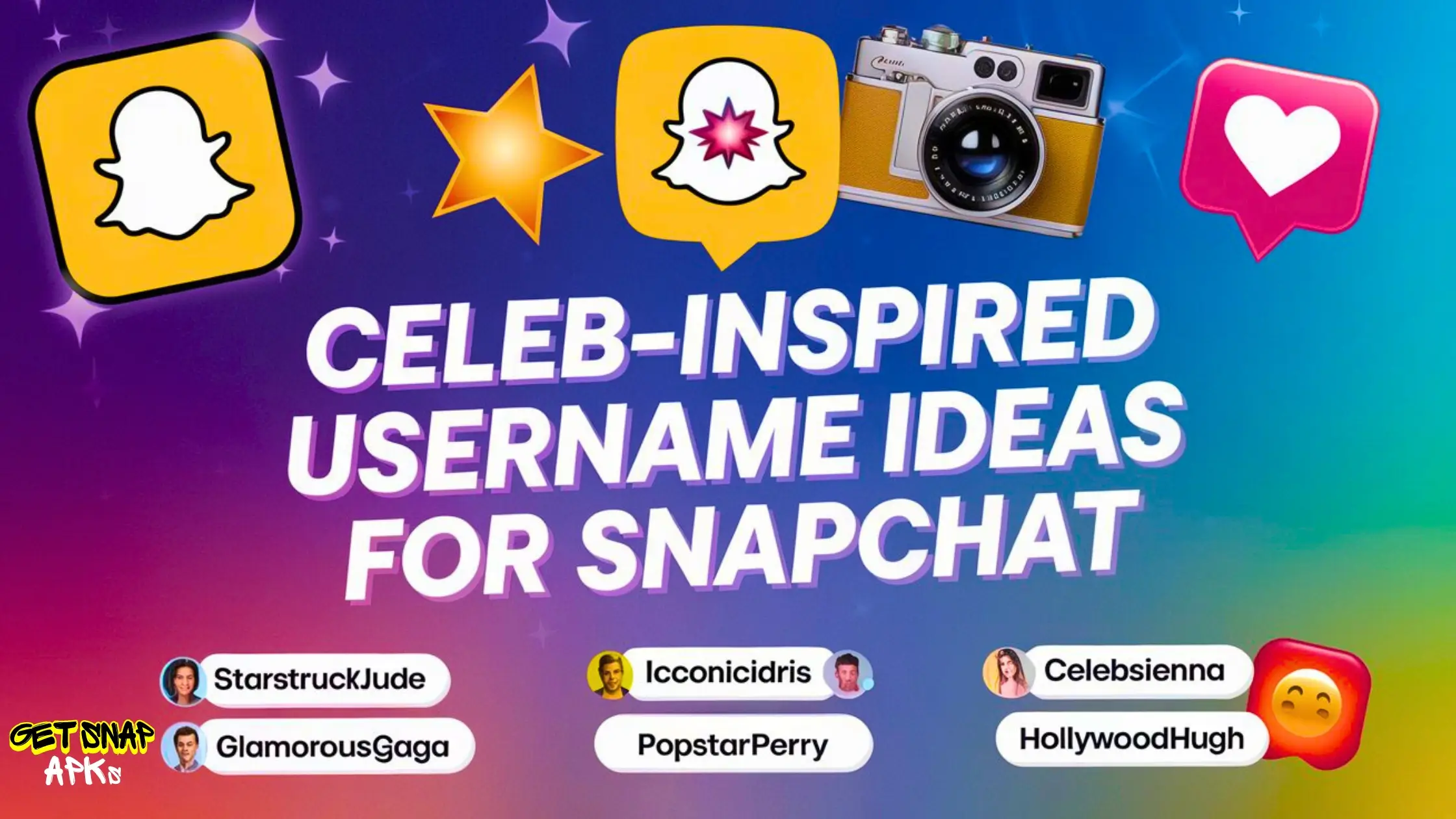 Celeb-Inspired Username Ideas for Snapchat