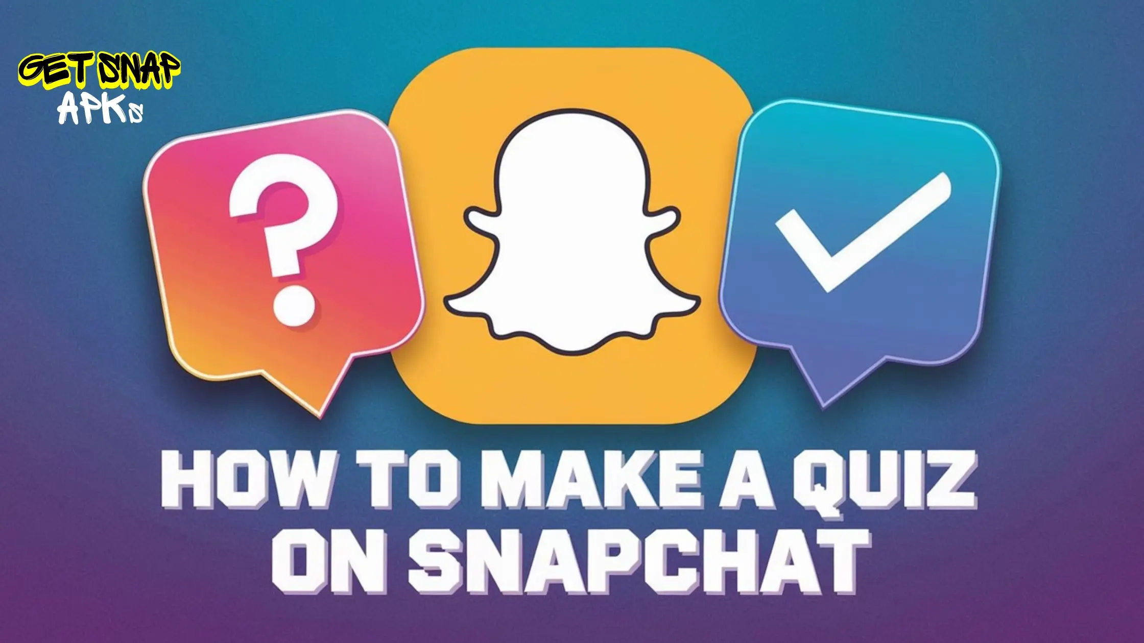 How to make a quiz on snapchat