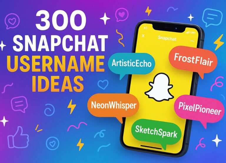 Snapchat Username Ideas